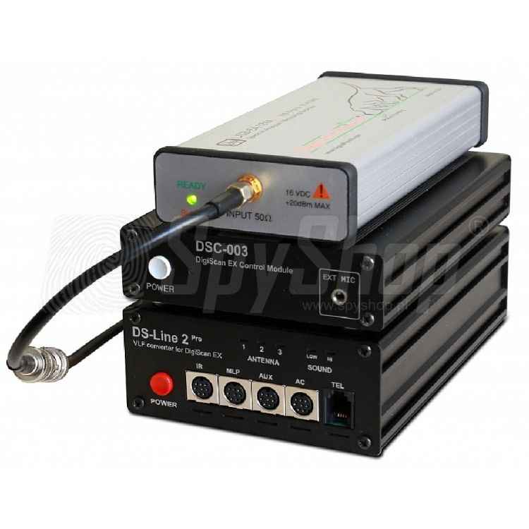 Professional radio scanner for counter surveillance DigiScan Delta 4G/12G