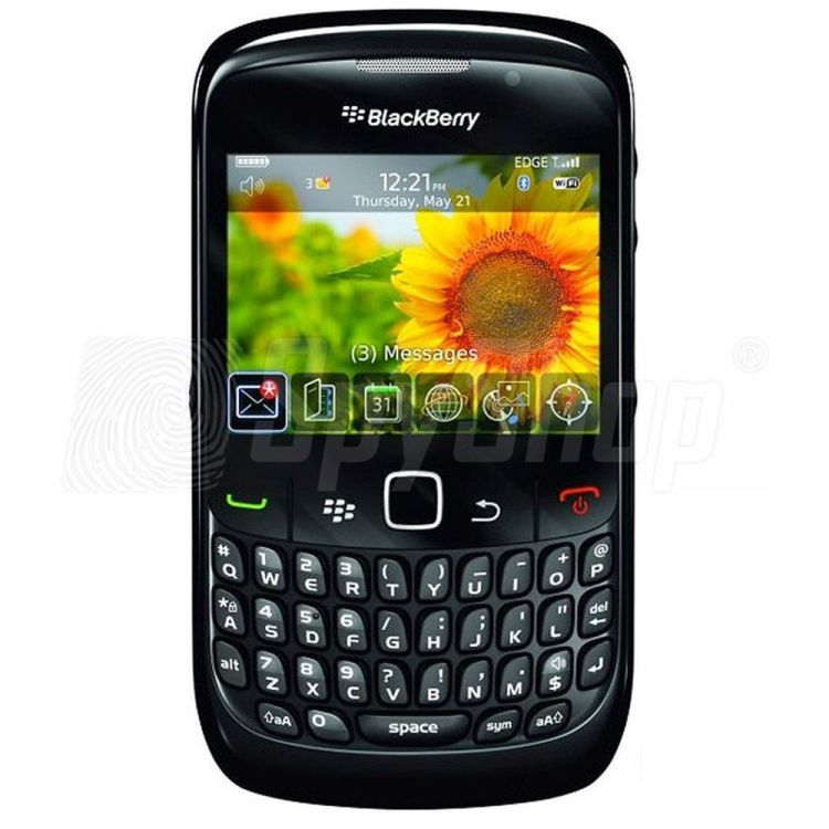 Blackberry Curve 8520 - SpyPhone Server GSM surveillance