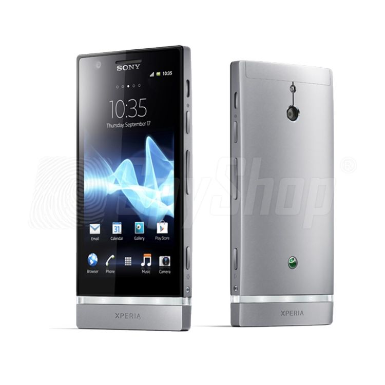 SpyPhone Android surveillance software in Sony Xperia P smarphone