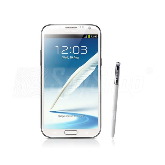 Tablet Samsung Galaxy Note 2 with Android Rec Pro software