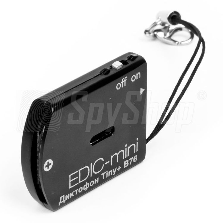Edic mini Tiny + B76-150HQ sensitive free audio recorder
