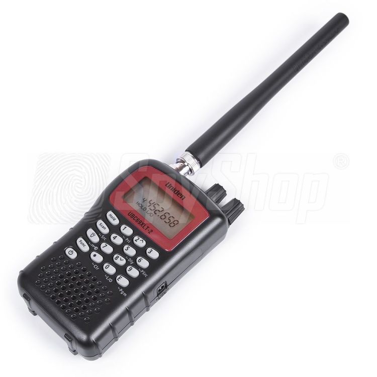 Handheld radio scanner - Uniden UBC69XLT-2 for RF signal interception