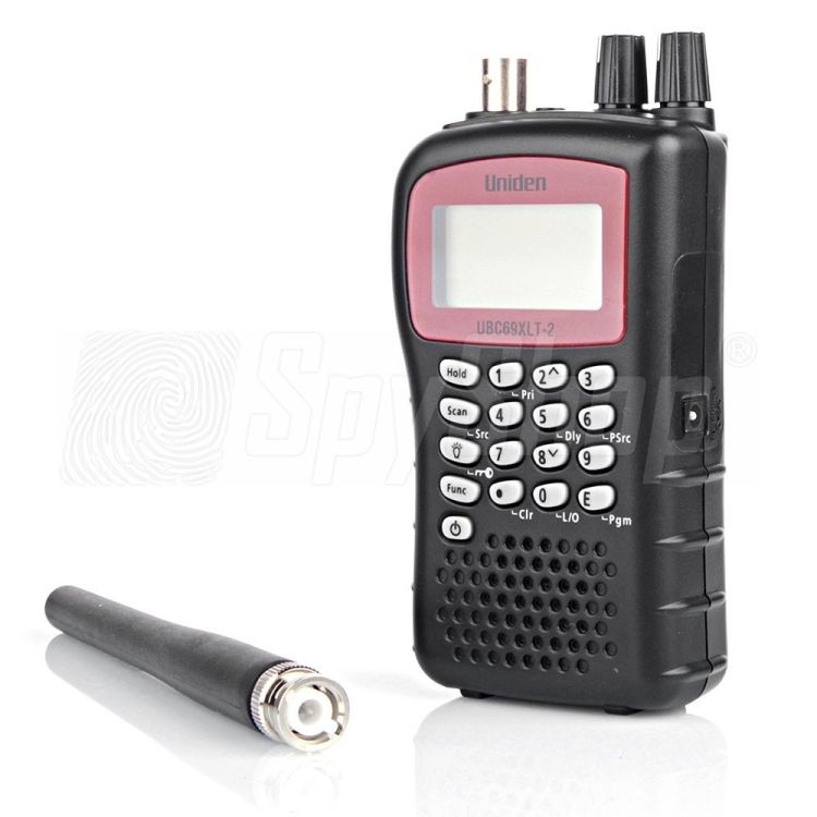 Handheld radio scanner - Uniden UBC69XLT-2 for RF signal interception