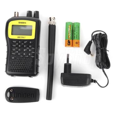 Uniden scanner UBC-72XLT for for radio transmissions pick-up