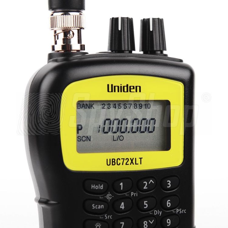 Uniden scanner UBC-72XLT for for radio transmissions pick-up