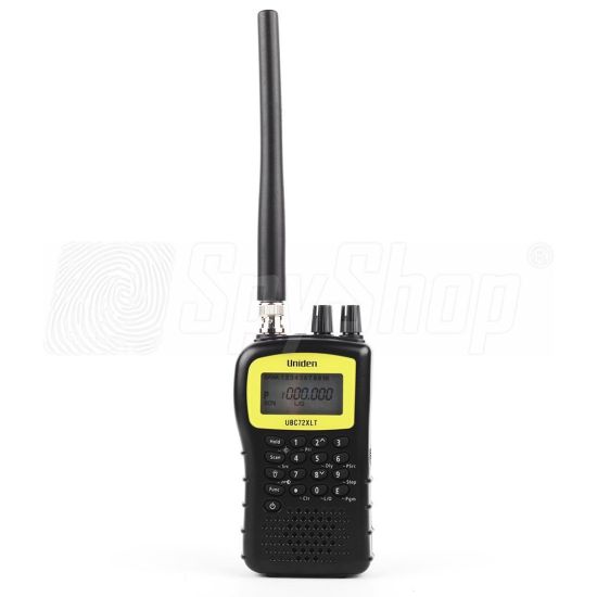 Uniden scanner UBC-72XLT for radio transmissions pick-up