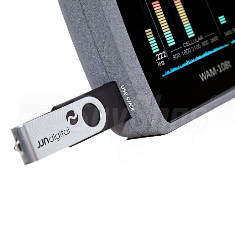 Wireless activity monitor JJN WAM-108T for hidden cameras, bugs and GPS trackers detection