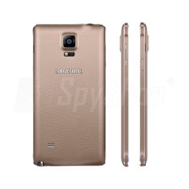 Samsung Galaxy Note 4 phone with recording and wiretapping of conversation