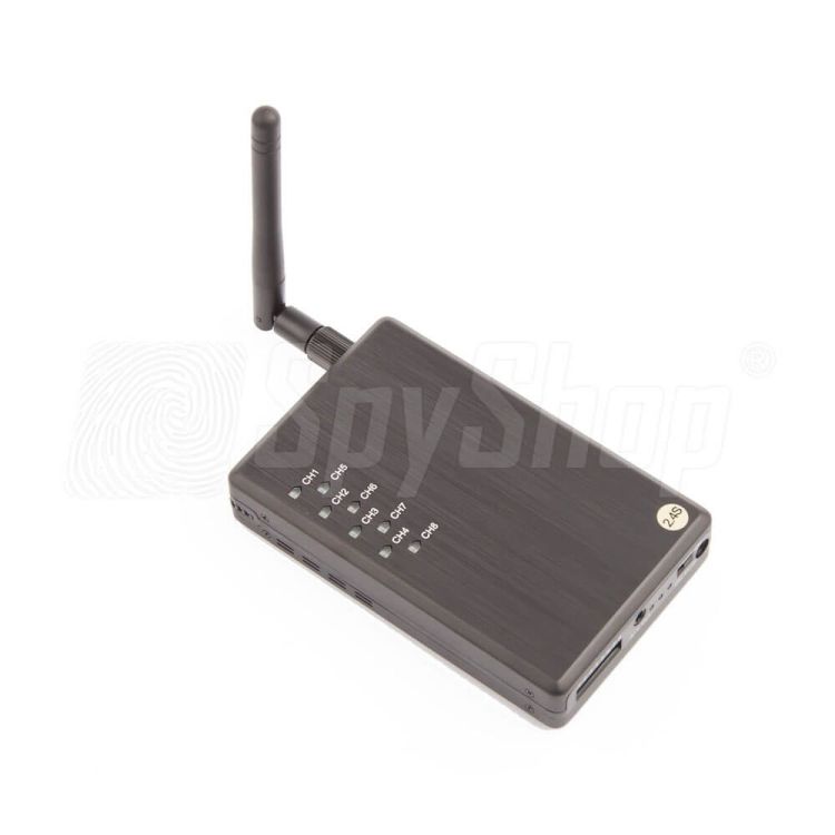Audio video receiver for wireless cameras RX-2455 with operation frequency up to 2.4GHz