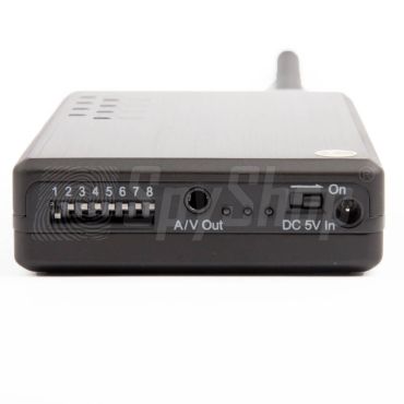 Audio video receiver for wireless cameras RX-2455 with operation frequency up to 2.4GHz