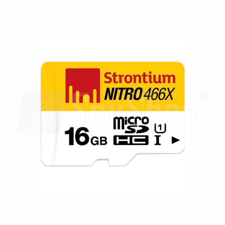 Strontium 16 GB microSDHC memory card