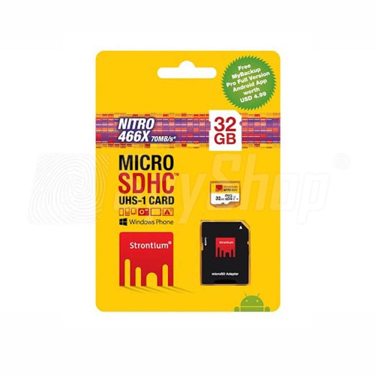Strontium 32 GB microSDHC memory card