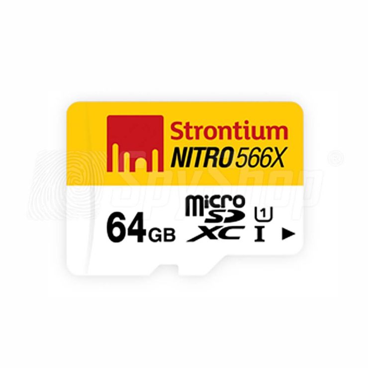 Strontium 64 GB microSDHC memory card