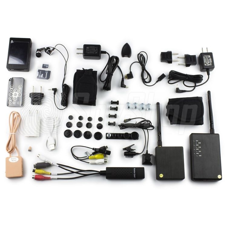 BTR-001 Pro camera set for exams with micro-earphone and recorder set for exams