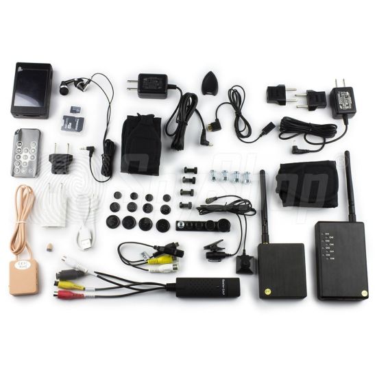 Bluetooth spy camera BTR-001 Pro+ set for exams with a camera and an earpiece for discreet wireless communication