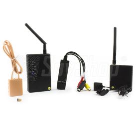 Hidden earpiece for audio-video transmission - PVK-001 Pro