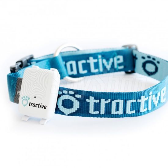 Collar for a dog for GPS Tractive locator TRATR1