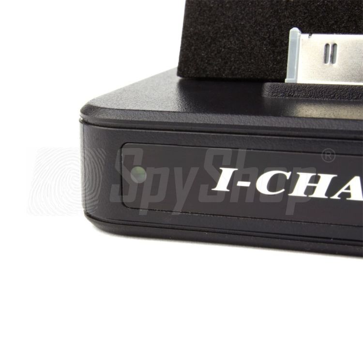 iPhone spy camera PV-AC35 hidden in a docking station with USB 2.0 interface