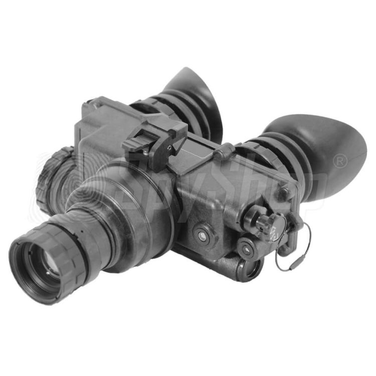Military night vision goggles PVS-7 with IR illuminators for night tactical actions
