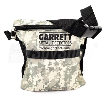 Durable shoulder bag for storage of the artifacts by Garrett