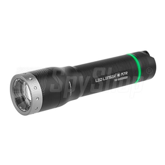 SOS flashlight Ledlenser M7R for outdoor operations of the police forces and rescue workers