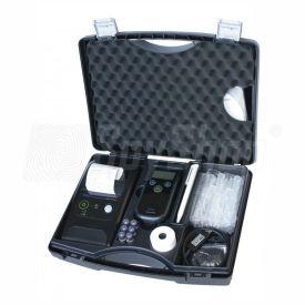 Transport suitcase for breathalyzer Drager 6820 and wireless printer