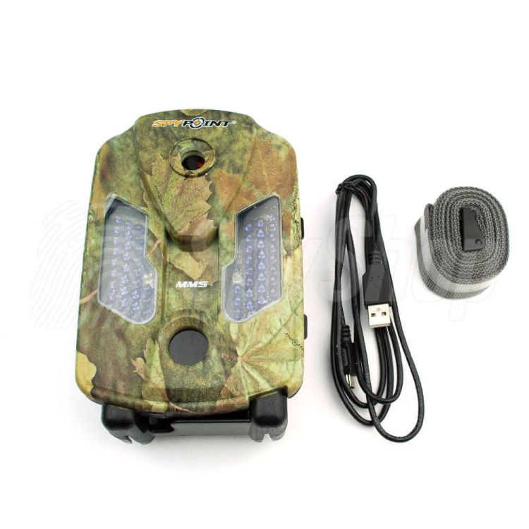 SpyPoint trail camera with a GSM module, free configuration and Configured MMS