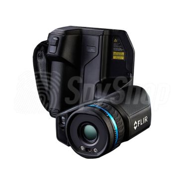 Flir thermal camera T530/540 with a laser range finder and revolving lens