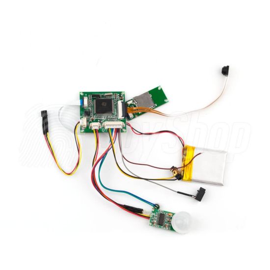 Motion activated spy camera PIR - HD-08 with long operation time and simple installation