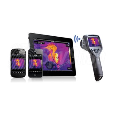 Thermal infrared camera Flir E50/E50bx for building insulation and installation control