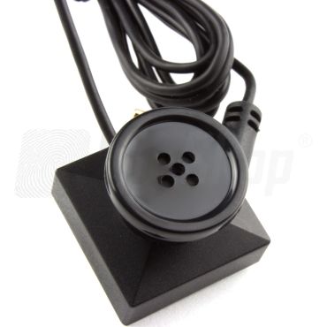 Small hidden camera CCD BU18 with lenses concealed in buttons