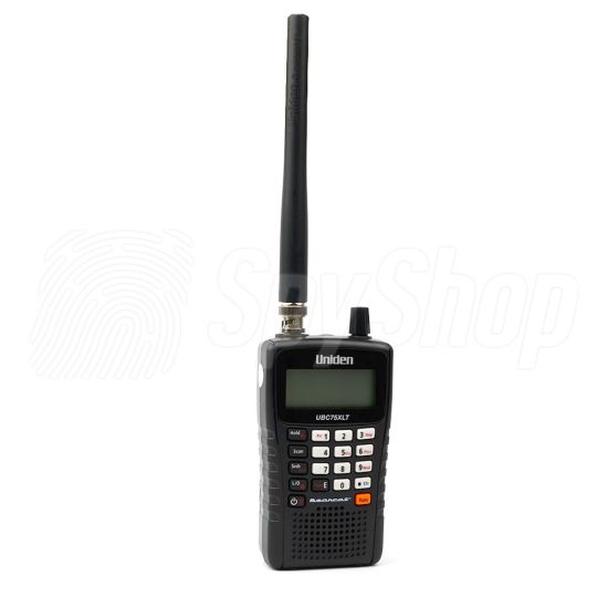 UBC75XLT Uniden radio frequency scanner for beginners