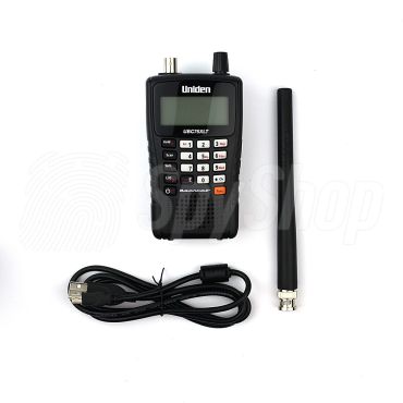 UBC75XLT Uniden radio frequency scanner for beginners