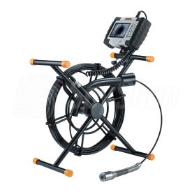 Endoscopic camera with 30 m cable and sturdy probe LevelFlex