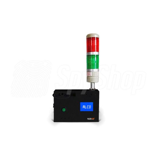 Alcohol controller AlcoLife F10 for alcohol testing at work places, penitentiaries and other institutions