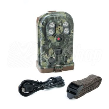 Outdoor wildlife camera Ereagle E1B with 3 motion sensors and IR illuminator with 30 m range